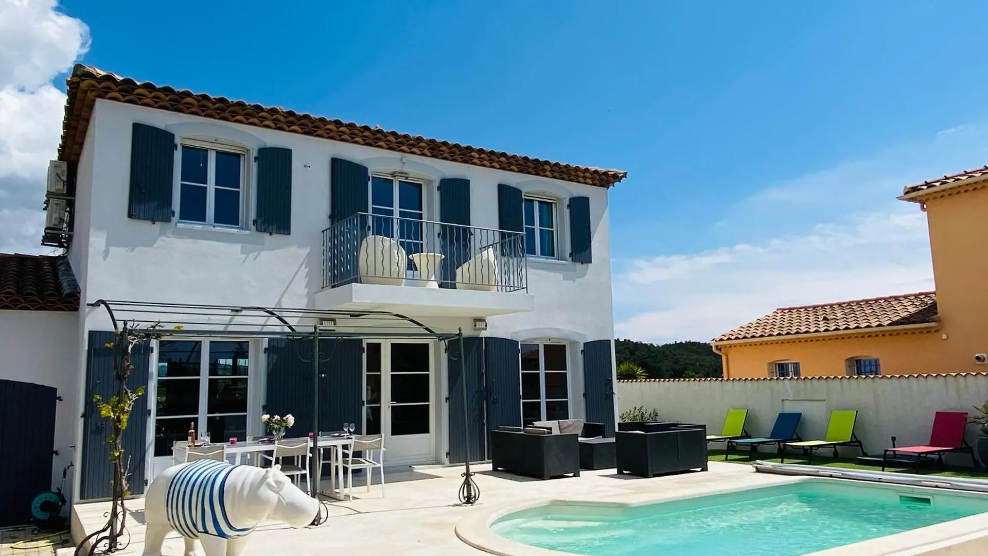 Cetanou Villa 4 Etoiles Piscine Et Climatisation Au Calme La Londe-les-Maures